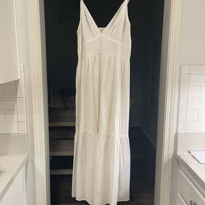 Abercrombie and fitch white dress